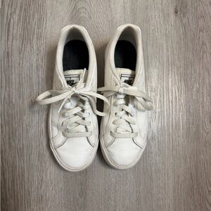 Nike Classic White Lace-Up Sneakers
